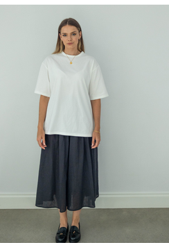 Miann & Co Women - Sunday Elasticated Circle Skirt - Onyx