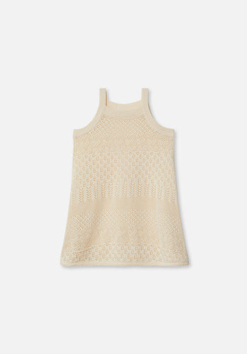 Miann & Co Kids - Knit Strap Dress - Tofu Crochet