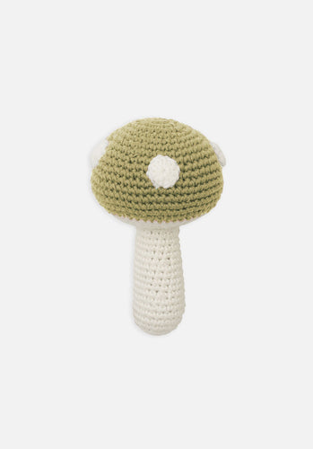 Miann & Co Hand Rattle - Forest Mushroom