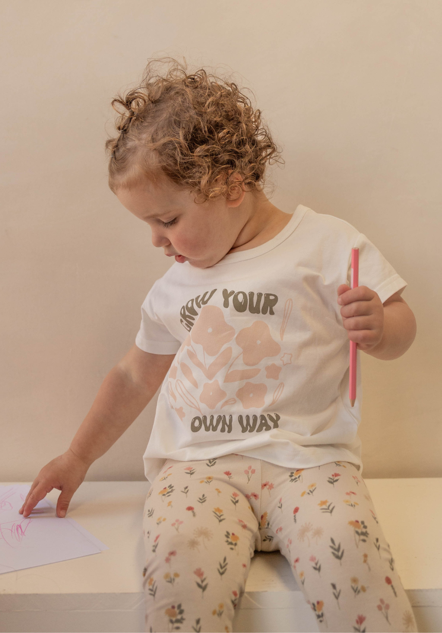 Miann &amp; Co Kids - Boxy T-Shirt - Grow Your Own Way