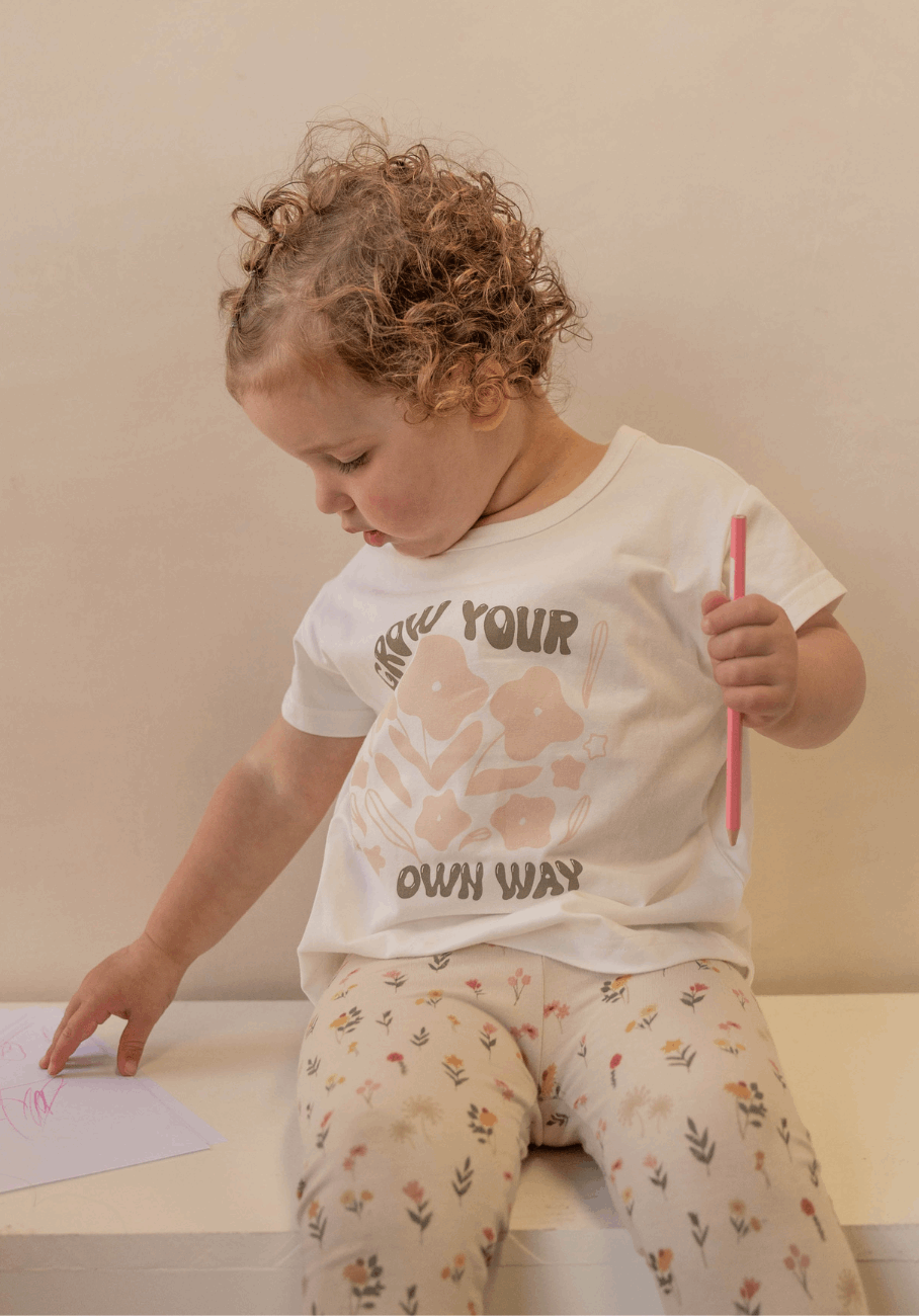 Miann &amp; Co Kids - Boxy T-Shirt - Grow Your Own Way