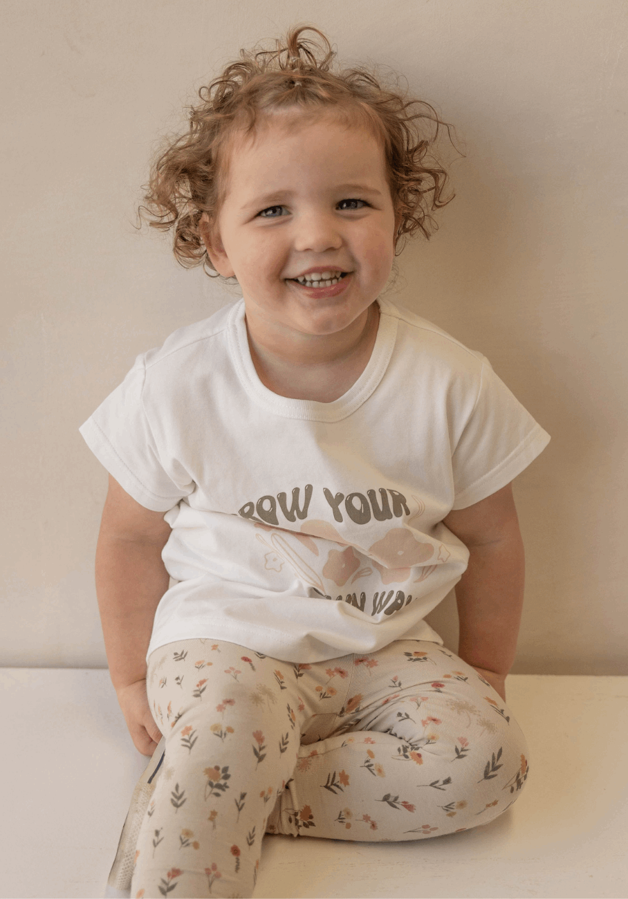 Miann &amp; Co Kids - Boxy T-Shirt - Grow Your Own Way