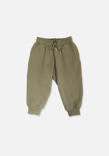 Miann & Co Baby - Fleece Cuffed Track Pants - Sage