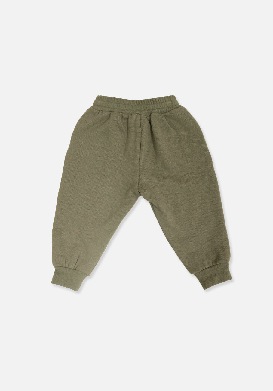 Miann &amp; Co Kids - Fleece Cuffed Track Pants - Sage