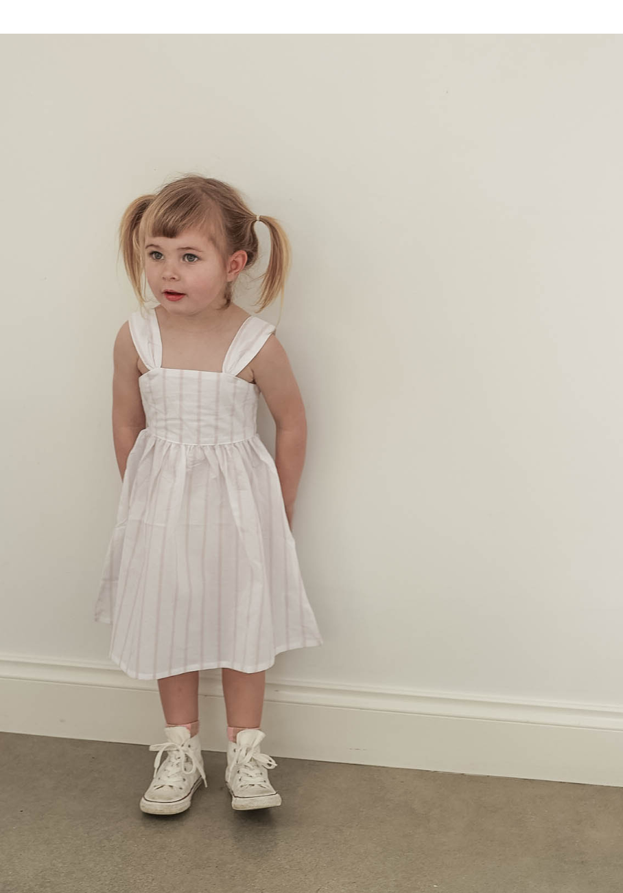 Miann &amp; Co Kids - Strappy Dress - Candy Stripe