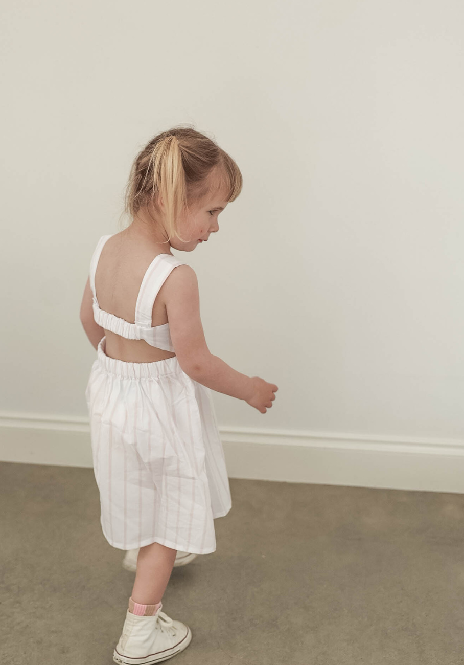 Miann &amp; Co Kids - Strappy Dress - Candy Stripe