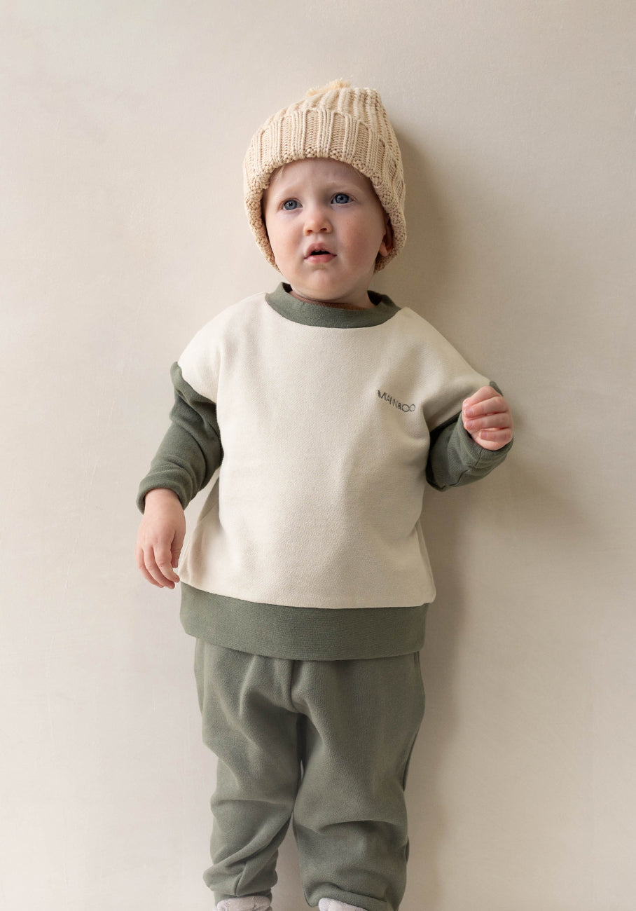 Miann &amp; Co Baby - Long Sleeve Fleece Jumper - Miann &amp; Co