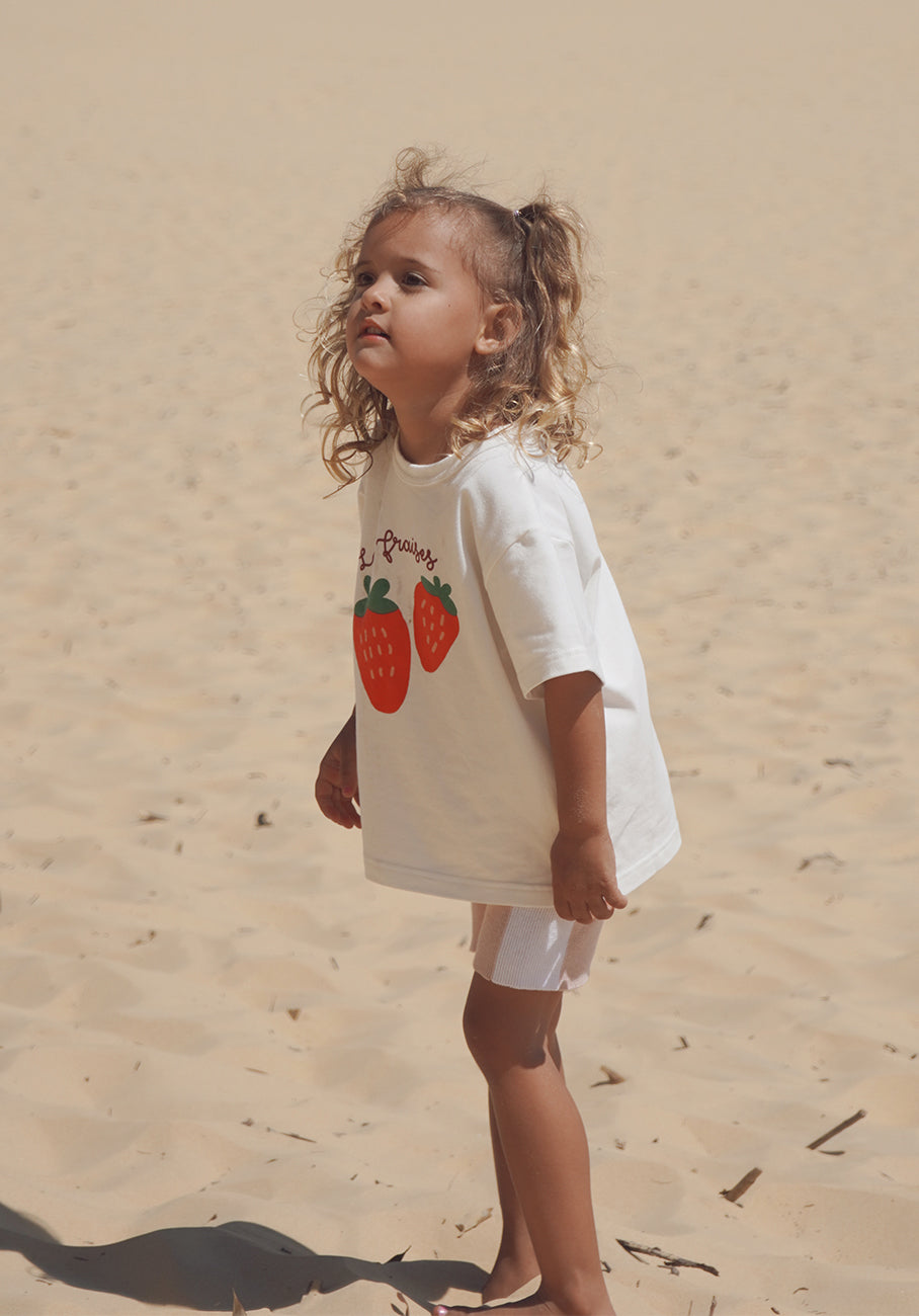 Miann &amp; Co Kids - Boxy T-Shirt - Strawberries