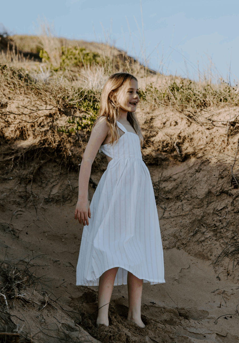 Miann &amp; Co Kids - Strappy Dress - Candy Stripe