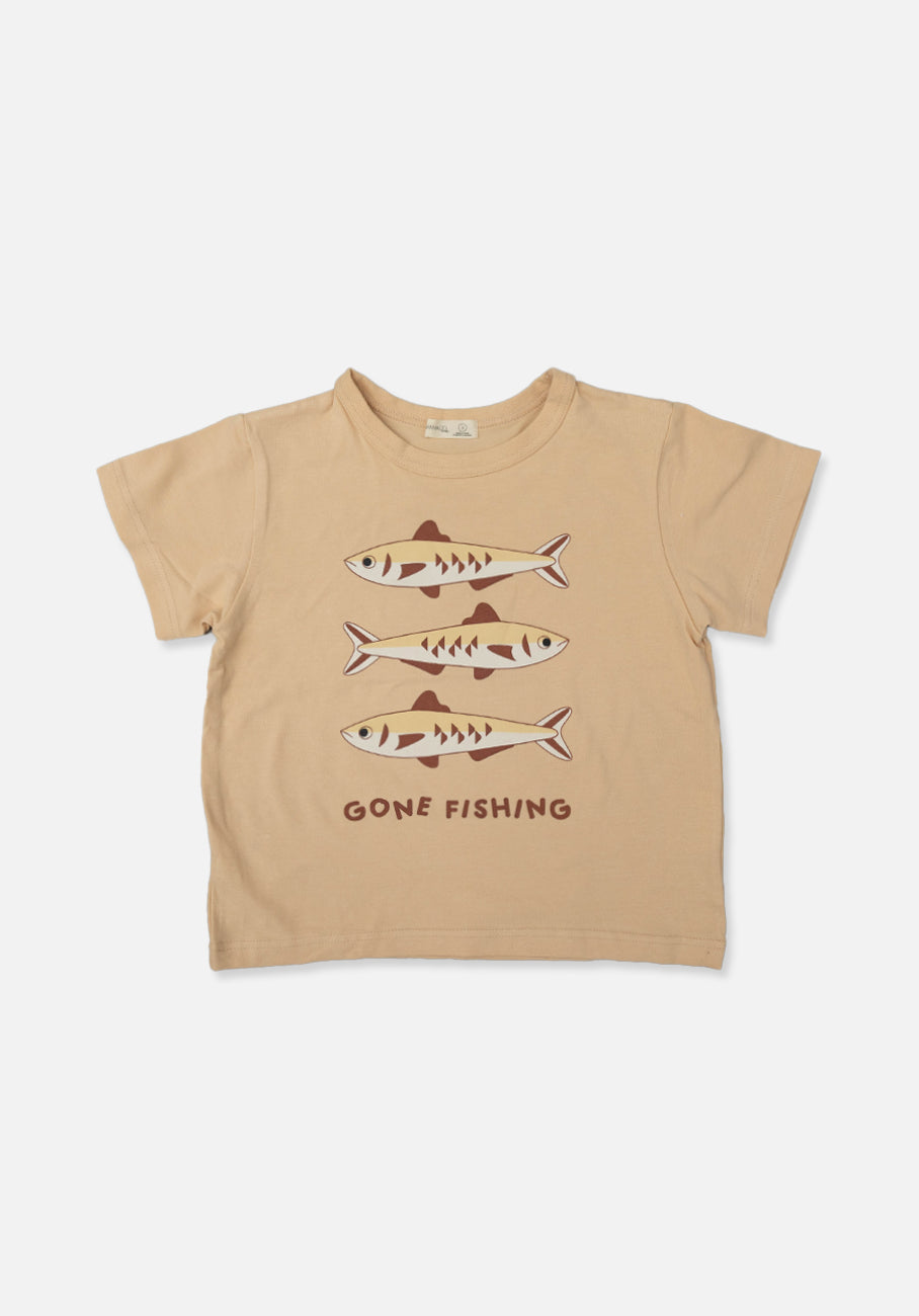 Miann &amp; Co Baby - Boxy T-Shirt - Gone Fishing