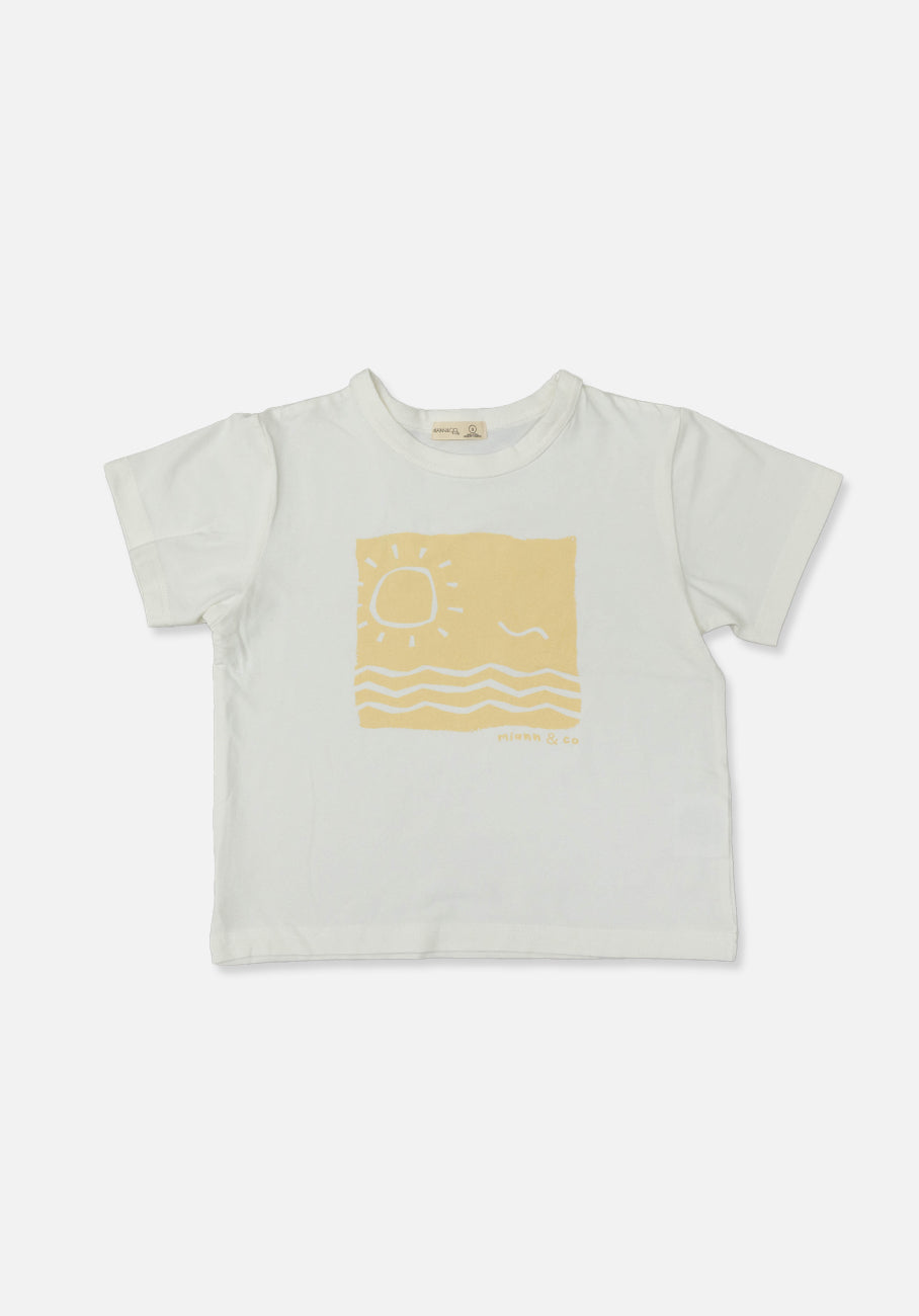 Miann &amp; Co Kids - Boxy T-Shirt - By The Seashore