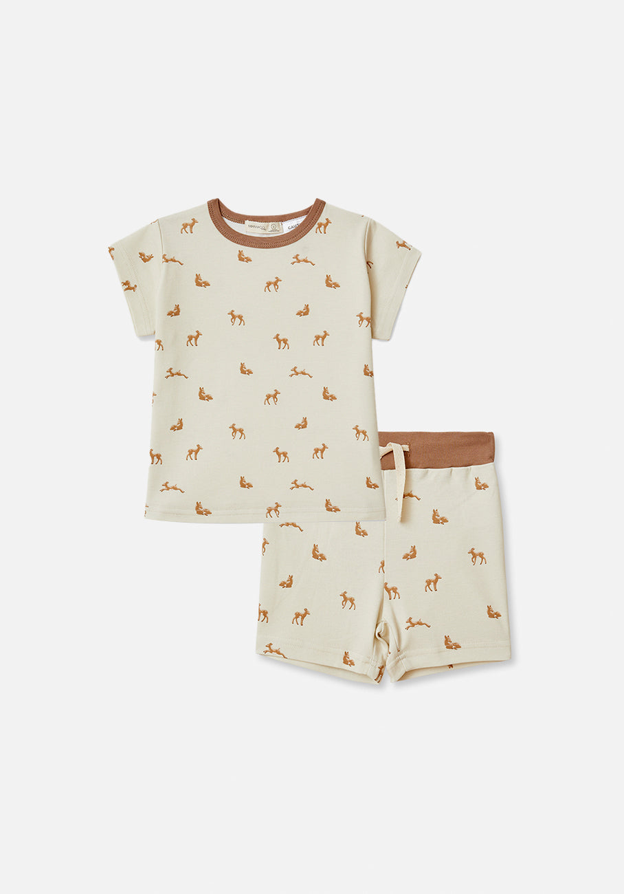 Children's discount reindeer pyjamas