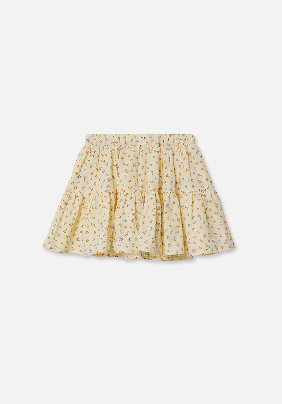 Miann &amp; Co Kids - Woven Frill Skirt - Springtime Floral