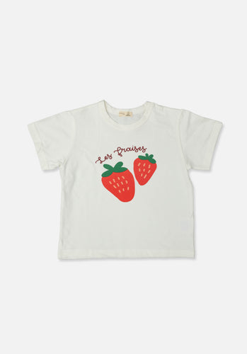 Miann & Co Kids - Boxy T-Shirt - Strawberries