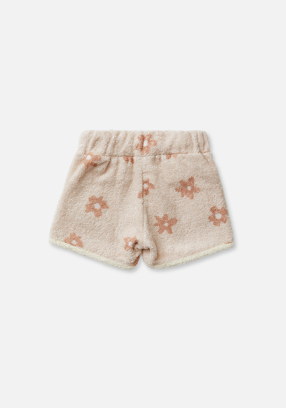 Miann &amp; Co Kids - Terry Towelling Shorts - Daisy Chain